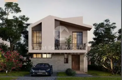 فيلا - 4 غرف نوم - 3 حمامات للبيع في كارمل - مدينة زايد الجديدة - الشيخ زايد - الجيزة