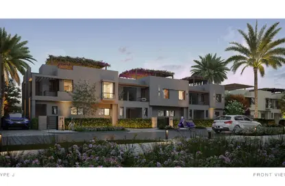 تاون هاوس - 3 غرف نوم - 5 حمامات للبيع في أو ويست - كمبوندات 6 أكتوبر - مدينة 6 أكتوبر - الجيزة