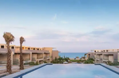 شاليه - 2 غرف نوم - 2 حمامات للبيع في بوهو - العين السخنة - السويس