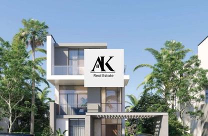 Villa - 4 Bedrooms - 4 Bathrooms for sale in The Waterway Villas - Ext North Inves Area - New Cairo City - Cairo