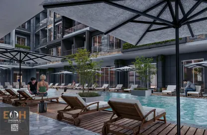 Apartment - 2 Bedrooms - 1 Bathroom for sale in El Kawther District - Hurghada - Red Sea