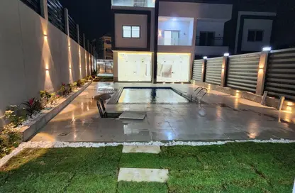 Twin House - 6 Bedrooms - 4 Bathrooms for sale in Al Khamayel city - Sheikh Zayed Compounds - Sheikh Zayed City - Giza