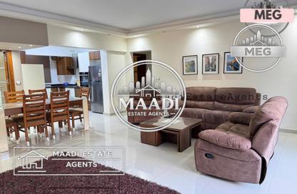 Apartment - 2 - 2 for rent in Sarayat Al Maadi - Hay El Maadi - Cairo