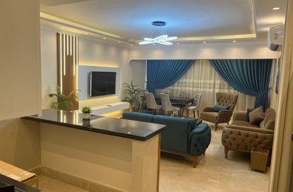 Apartment - 3 Bedrooms - 3 Bathrooms for rent in Omarat Melisa St. - Masaken Al Mohandesin - Nasr City - Cairo