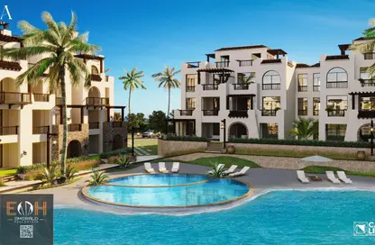 Apartment - 1 Bedroom - 1 Bathroom for sale in Cala - Sahl Hasheesh - Hurghada - Red Sea