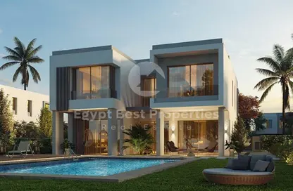 Twin House - 4 Bedrooms - 5 Bathrooms for sale in Badya Palm Hills - 6 October Compounds - 6 October City - Giza