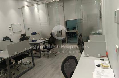 Office Space - Studio - 1 Bathroom for rent in Leven Square Mall - The 1st Settlement - New Cairo City - Cairo