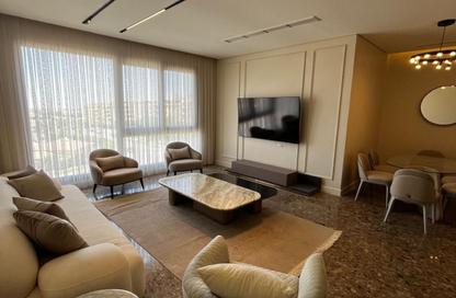 Apartment - 3 - 3 for rent in Aljazi Marriott Residences - Mohamed Naguib Axis - North Investors Area - New Cairo City - Cairo