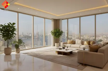 Apartment - 4 Bedrooms - 6 Bathrooms for rent in Nile Corniche St. - Garden City - Cairo