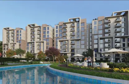 Apartment - 4 Bedrooms - 3 Bathrooms for sale in Canyon 8 - R8 - New Capital City - Cairo