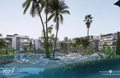 Apartment - 3 Bedrooms - 3 Bathrooms for sale in One7 Residence - Hurghada Resorts - Hurghada - Red Sea