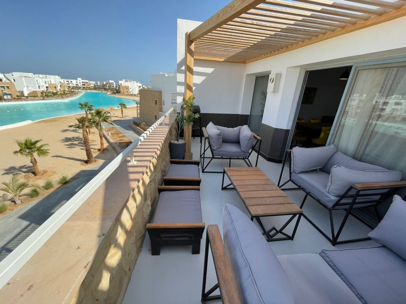 3BR Apartment | Fully Furnished | Swan Lake Gouna