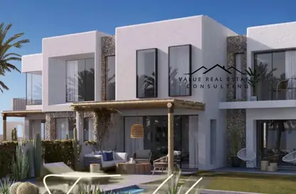 Twin House - 5 Bedrooms - 5 Bathrooms for sale in Al Masyaf - Ras Al Hekma - North Coast