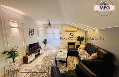 Apartment - 1 Bedroom - 1 Bathroom for rent in Sarayat Al Maadi - Hay El Maadi - Cairo