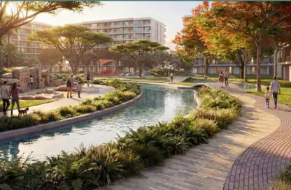 Apartment - 2 Bedrooms - 2 Bathrooms for sale in Palm Hills New Cairo - 5th Settlement Compounds - The 5th Settlement - New Cairo City - Cairo