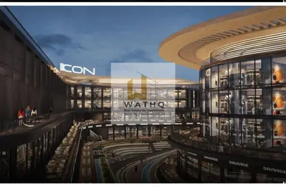 محل تجاري - استوديو - 1 حمام للبيع في ذا فور مول جنة زايد - كمبوندات الشيخ زايد - الشيخ زايد - الجيزة