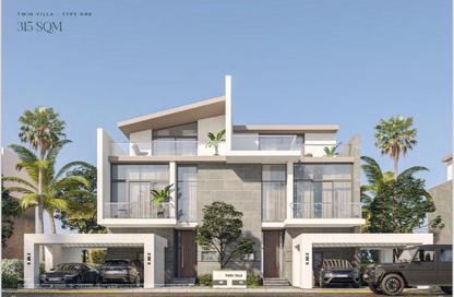 Villa - 4 Bedrooms - 4 Bathrooms for sale in Saada Compound - New Cairo City - Cairo