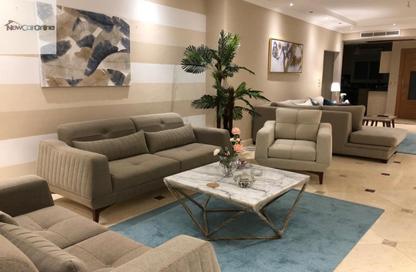 Apartment - 3 Bedrooms - 3 Bathrooms for rent in American University Housing District - 5th Settlement Compounds - The 5th Settlement - New Cairo City - Cairo