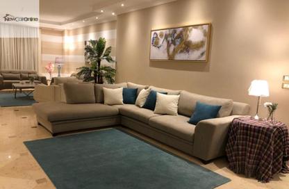 Apartment - 3 Bedrooms - 3 Bathrooms for rent in American University Housing District - 5th Settlement Compounds - The 5th Settlement - New Cairo City - Cairo