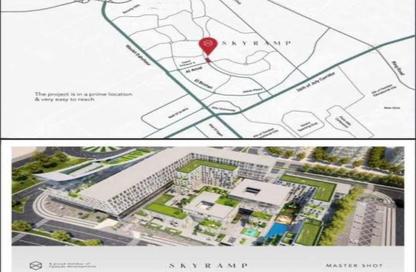 Office Space - 1 Bedroom - 1 Bathroom for sale in Skyramp - Sheikh Zayed City - Giza