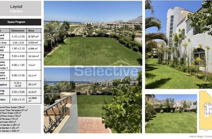 Twin House - 6 Bedrooms - 7 Bathrooms for sale in Louly Beach Resort - Al Ain Al Sokhna - Suez