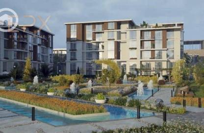 Apartment - 2 Bedrooms - 2 Bathrooms for sale in Tesla Residence - Al Wahat Road - 6 October City - Giza