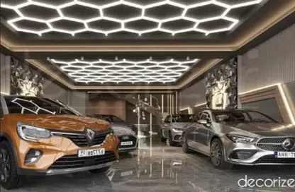 Show Room - Studio - 2 Bathrooms for rent in North Teseen St. - The 5th Settlement - New Cairo City - Cairo