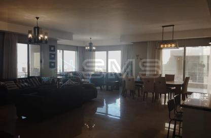 Apartment - 3 Bedrooms - 3 Bathrooms for rent in Palm Hills Village Avenue - North Investors Area - New Cairo City - Cairo