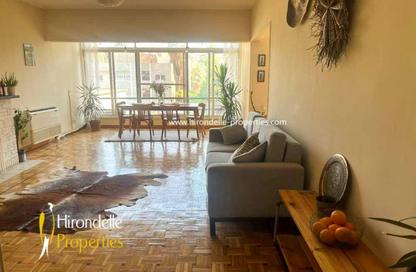 Apartment - 2 Bedrooms - 1 Bathroom for rent in Mohamed Maraashly St. - Zamalek - Cairo