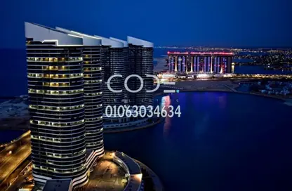 Apartment - 1 Bedroom - 1 Bathroom for sale in North Edge Towers - New Alamein City - Al Alamein - North Coast