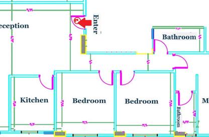 Apartment - 3 - 2 for sale in Bait Alwatan - The 5th Settlement - New Cairo City - Cairo