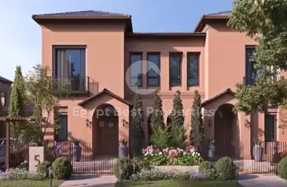 Twin House - 4 Bedrooms - 4 Bathrooms for sale in Village West - Sheikh Zayed Compounds - Sheikh Zayed City - Giza