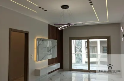 Apartment - 2 Bedrooms - 2 Bathrooms for rent in Galleria Moon Valley - South Investors Area - New Cairo City - Cairo