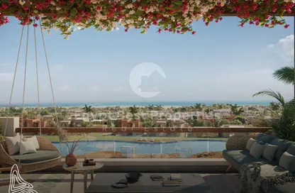 Chalet - 2 Bedrooms - 2 Bathrooms for sale in Makadi Heights - Makadi Orascom Resort - Makadi - Hurghada - Red Sea