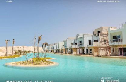 شاليه - غرفة نوم - 2 حمامات للبيع في المصيف - راس الحكمة - الساحل الشمالي