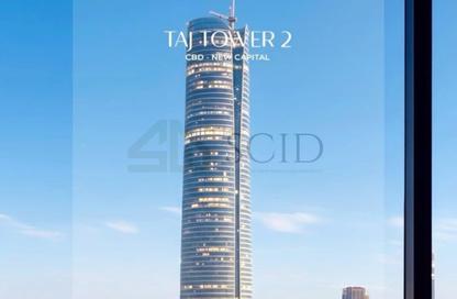 Office Space - Studio - 1 Bathroom for sale in Taj Tower - Central Business District - New Capital City - Cairo