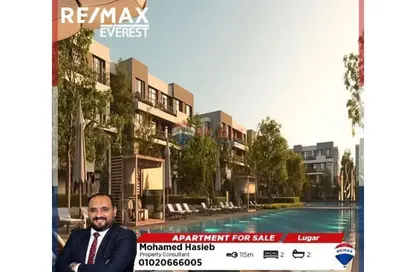 شقة - 2 غرف نوم - 2 حمامات للبيع في ريفرز - مدينة زايد الجديدة - الشيخ زايد - الجيزة