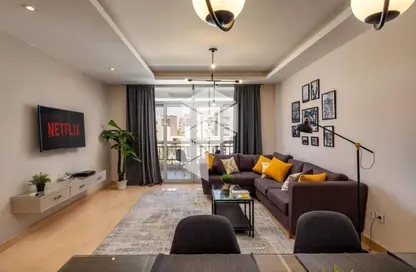 شقة - 2 غرف نوم - 2 حمامات للايجار في كايرو فيستيفال سيتى - المستثمرين الشمالية - مدينة القاهرة الجديدة - القاهرة