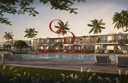 تاون هاوس - 2 غرف نوم - 2 حمامات للبيع في دايركشن وايت - راس الحكمة - الساحل الشمالي