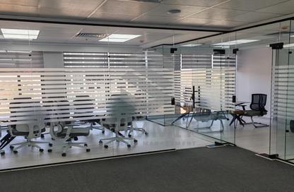 Office Space - Studio - 2 Bathrooms for rent in Cairo Festival City - North Investors Area - New Cairo City - Cairo