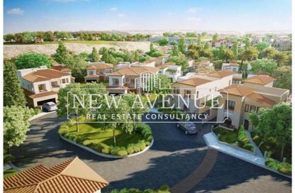 Twin House - 4 Bedrooms - 3 Bathrooms for sale in Eleva - Uptown Cairo - Mokattam - Cairo