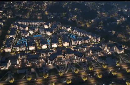 Apartment - 4 Bedrooms - 3 Bathrooms for sale in Tesla Residence - Al Wahat Road - 6 October City - Giza