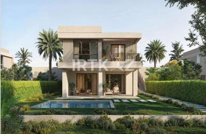 Villa - 4 Bedrooms - 4 Bathrooms for sale in American University Housing District - 5th Settlement Compounds - The 5th Settlement - New Cairo City - Cairo