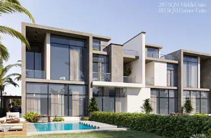 تاون هاوس - 3 غرف نوم - 3 حمامات للبيع في كومباوند سعاده - مدينة القاهرة الجديدة - القاهرة