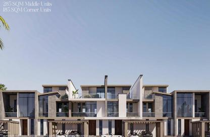 Townhouse - 3 Bedrooms - 3 Bathrooms for sale in Saada Compound - New Cairo City - Cairo Townhouse - 3 Bedrooms - 3 Bathrooms for sale in Saada Compound - New Cairo City - Cairo