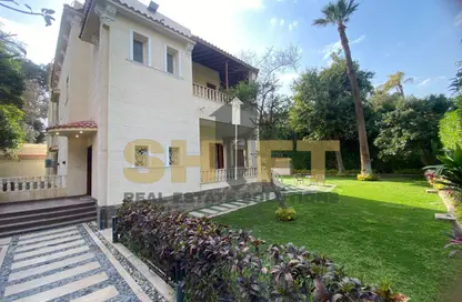 فيلا - 7 غرف نوم - 4 حمامات للايجار في سرايات المعادي - حي المعادي - القاهرة