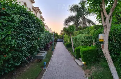 Twin House - 4 Bedrooms - 4 Bathrooms for sale in Al Patio 1 - North Investors Area - New Cairo City - Cairo