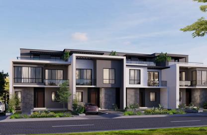 Townhouse - 4 - 4 for sale in Compound Club Hills - 26th of July Corridor - 6 October City - Giza