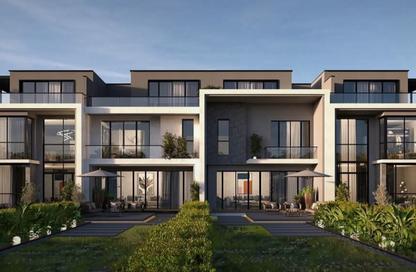 Townhouse - 4 - 4 for sale in Compound Club Hills - 26th of July Corridor - 6 October City - Giza