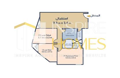 Apartment - 3 Bedrooms - 3 Bathrooms for sale in Mustafa Kamel - Hay Sharq - Alexandria Apartment - 3 Bedrooms - 3 Bathrooms for sale in Mustafa Kamel - Hay Sharq - Alexandria